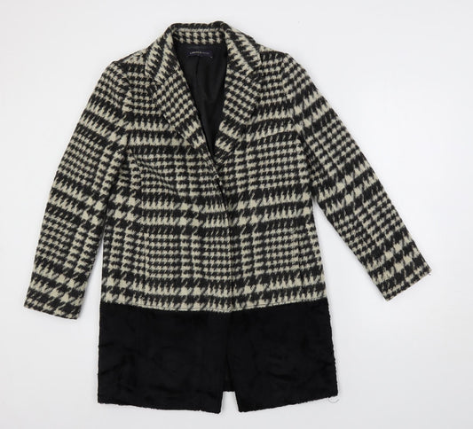 Womens UK Size 12 Marks and Spencer Black Pea Coat