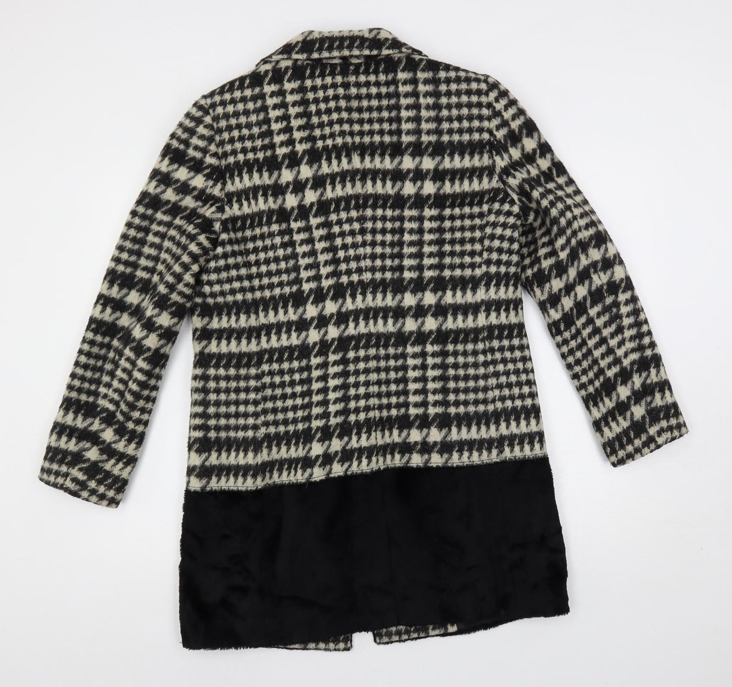 Womens UK Size 12 Marks and Spencer Black Pea Coat