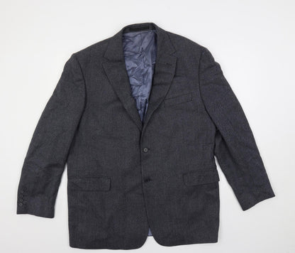 Mens UK Size 46 Marks and Spencer Regular Grey Suit Jacket