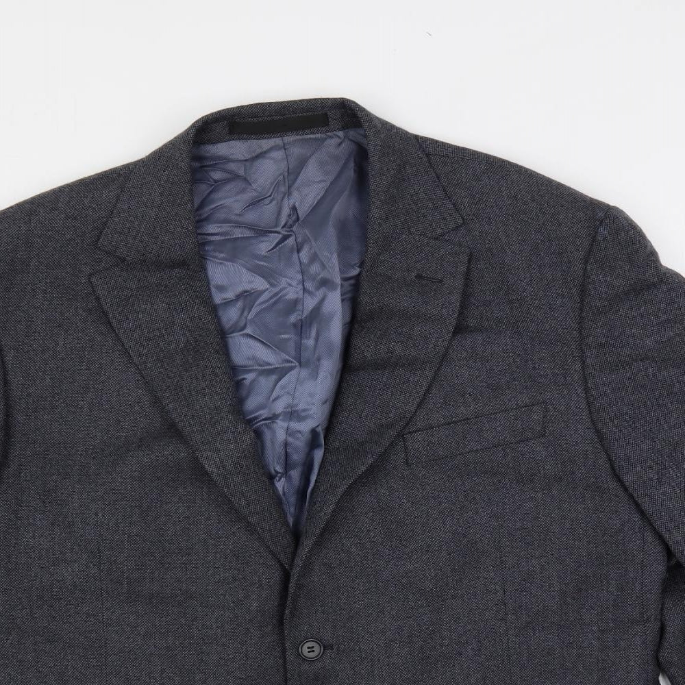 Mens UK Size 46 Marks and Spencer Regular Grey Suit Jacket