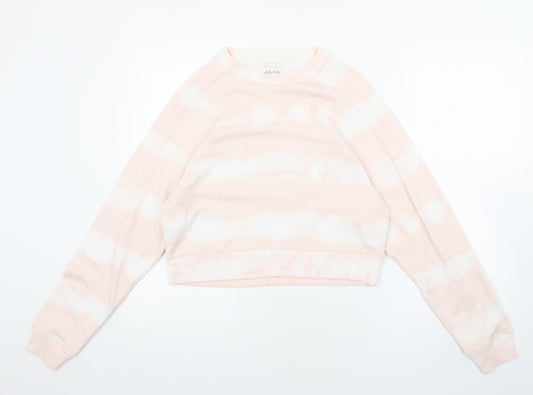 Womens UK Size XS Gilly Hicks Pink Pullover Sweatshirt