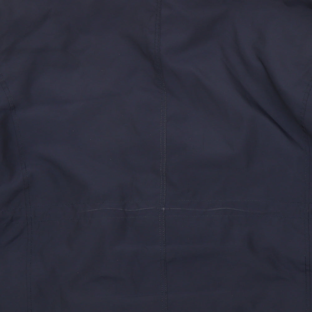 Mens UK Size L Marks and Spencer Blue Rain Coat