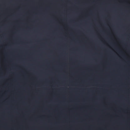 Mens UK Size L Marks and Spencer Blue Rain Coat