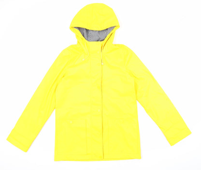Womens UK Size 8 Topshop Yellow Jacket