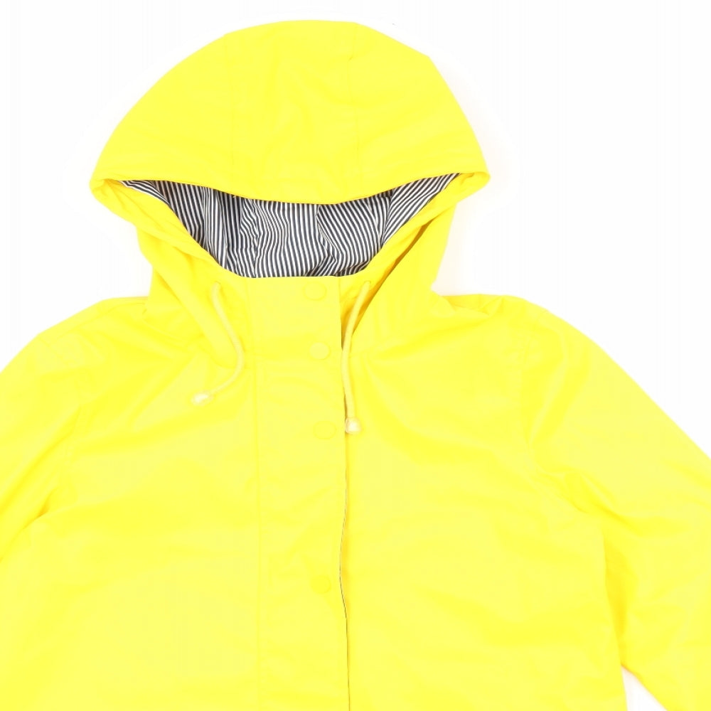 Womens UK Size 8 Topshop Yellow Jacket