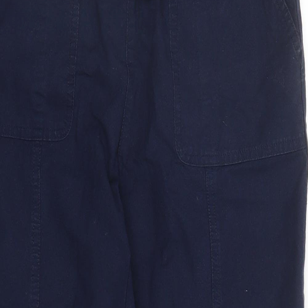 Womens UK Size 32 in EWM Regular Fit  Blue Trousers