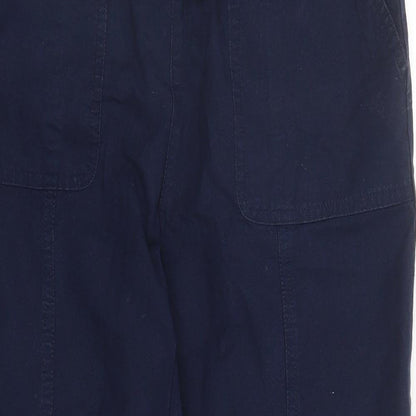 Womens UK Size 32 in EWM Regular Fit  Blue Trousers