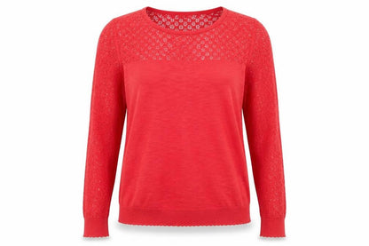 Womens UK Size 16 NEXT Red Pullover Jumper