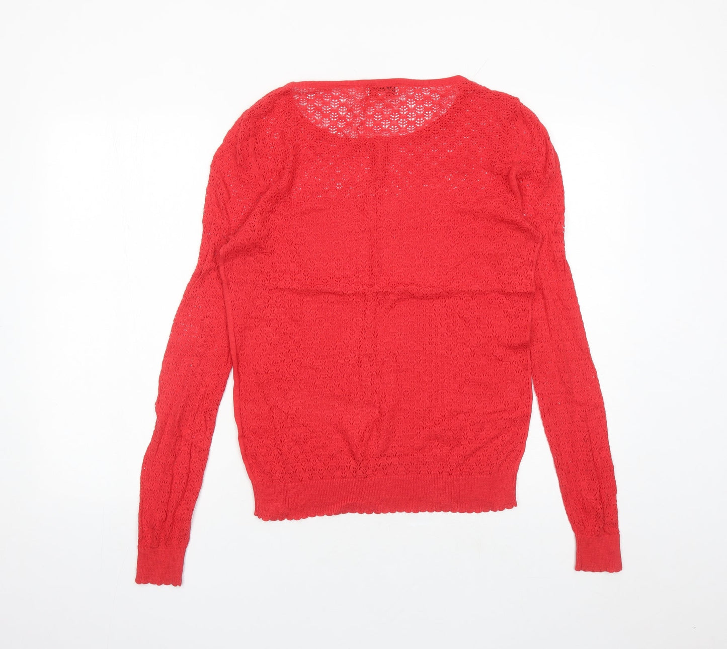 Womens UK Size 16 NEXT Red Pullover Jumper
