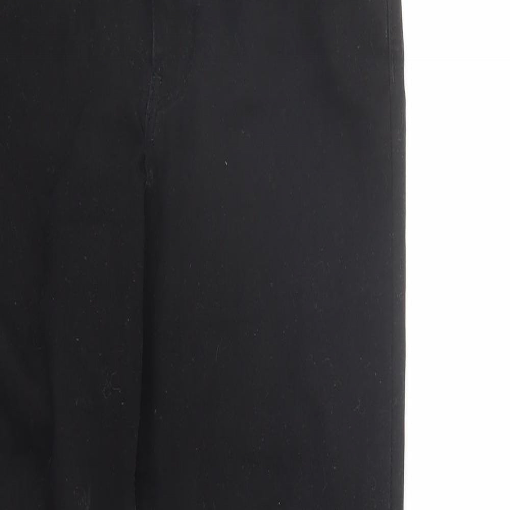 Denim & Co. Womens Black Cotton Skinny Jeans Size 10 L29 in Regular Zip