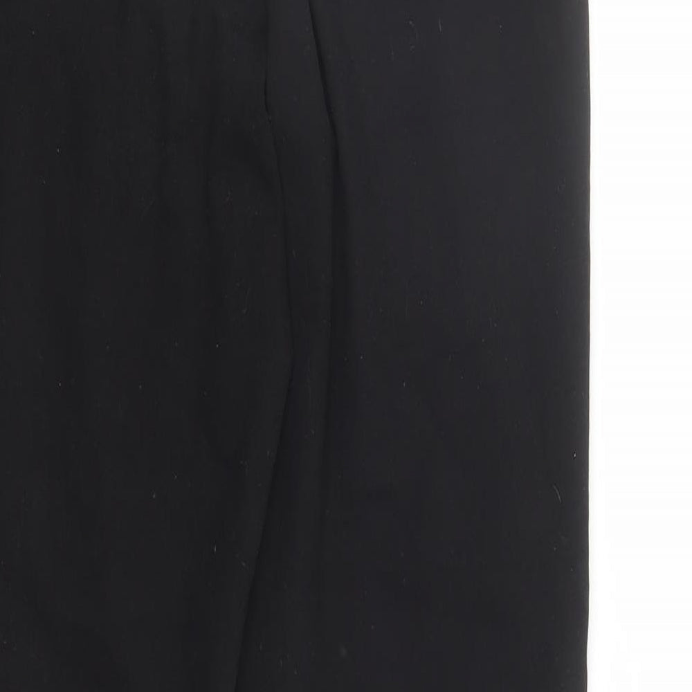 Denim & Co. Womens Black Cotton Skinny Jeans Size 10 L29 in Regular Zip