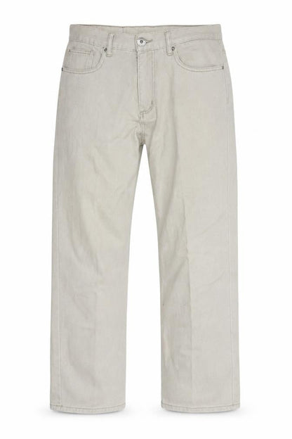 Mens UK Size 32 in Denim Originals Regular Fit Straight Beige Jeans