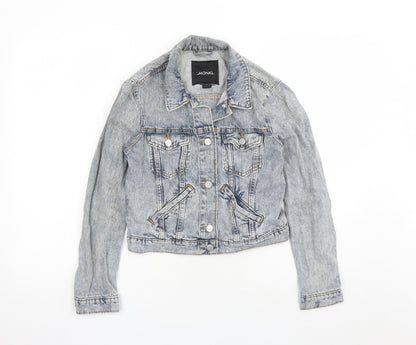 Womens UK Size S Monki Blue Jacket