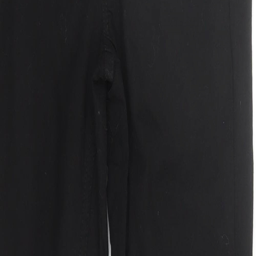 New Look Womens Black Cotton Jegging Jeans Size 6 L28 in Regular - Elasticated Waist