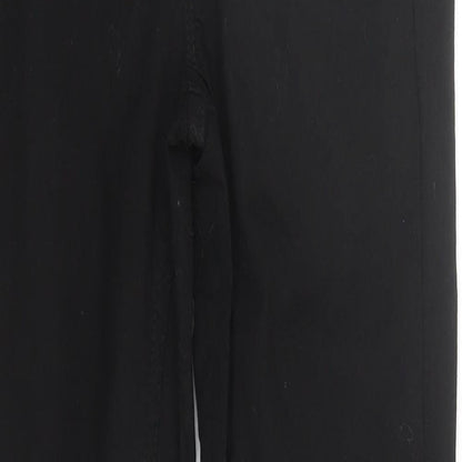New Look Womens Black Cotton Jegging Jeans Size 6 L28 in Regular - Elasticated Waist