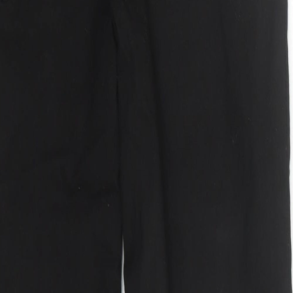 New Look Womens Black Cotton Jegging Jeans Size 6 L28 in Regular - Elasticated Waist