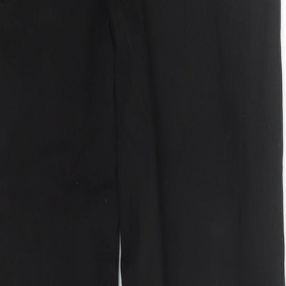 New Look Womens Black Cotton Jegging Jeans Size 6 L28 in Regular - Elasticated Waist