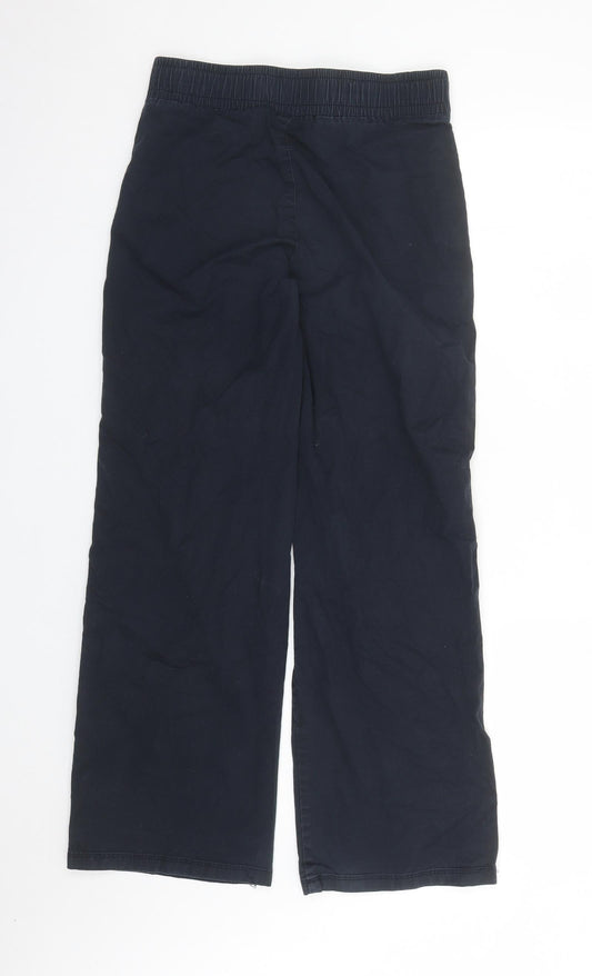 Womens UK Size XS Mavi Jeans Regular Fit Straight Black Jeans