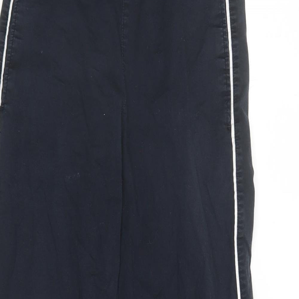 Womens UK Size XS Mavi Jeans Regular Fit Straight Black Jeans