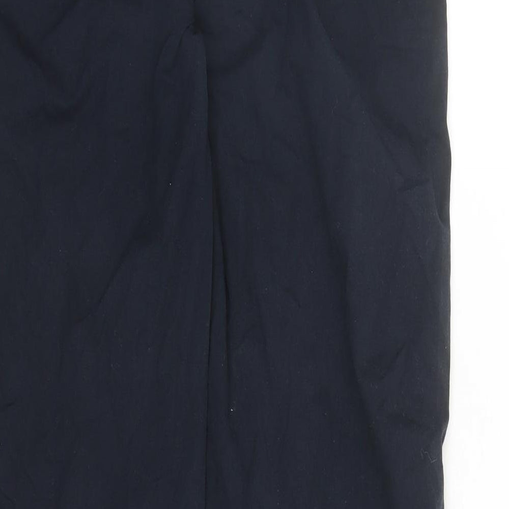 Womens UK Size XS Mavi Jeans Regular Fit Straight Black Jeans