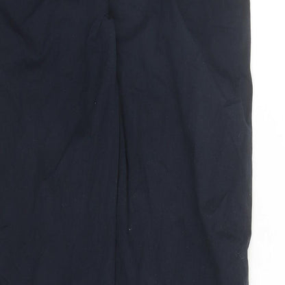 Womens UK Size XS Mavi Jeans Regular Fit Straight Black Jeans