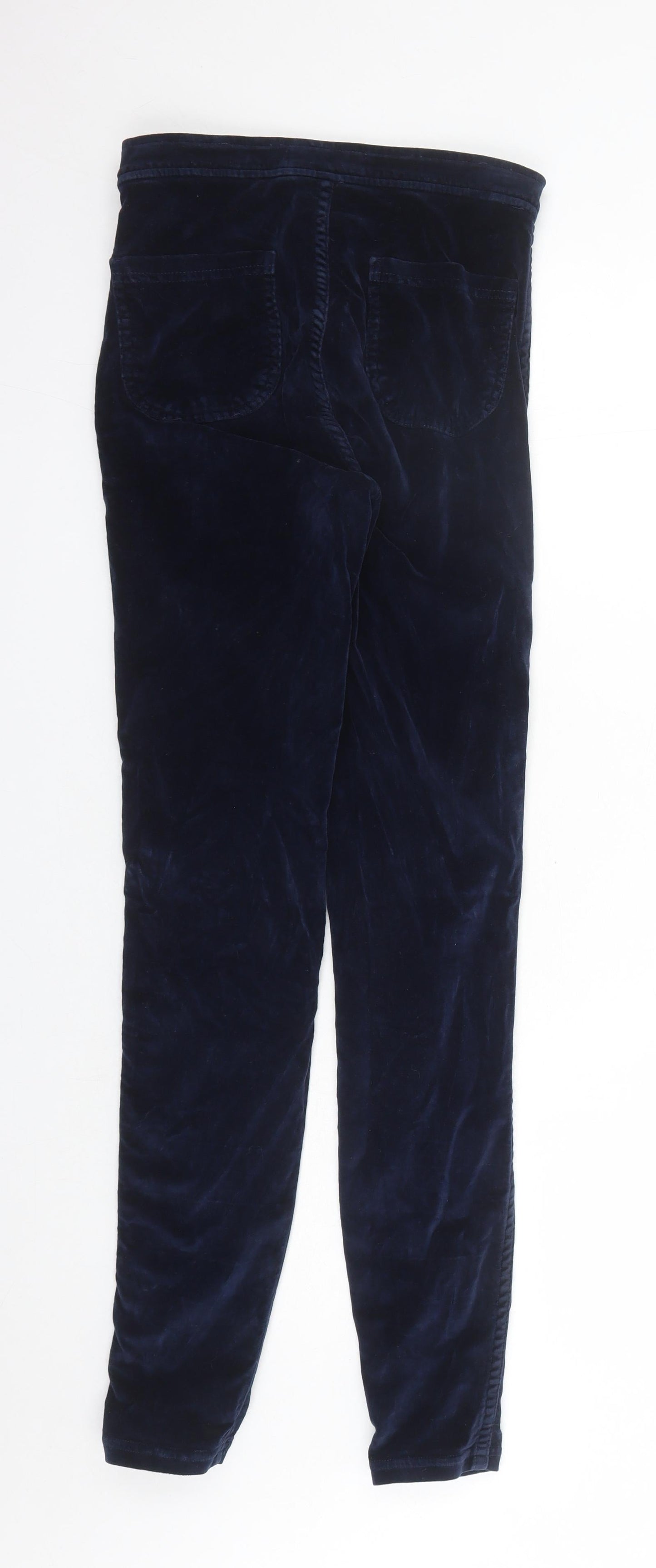 American Apparel Womens Blue Cotton Skinny Jeans Size L L30 in Regular Zip