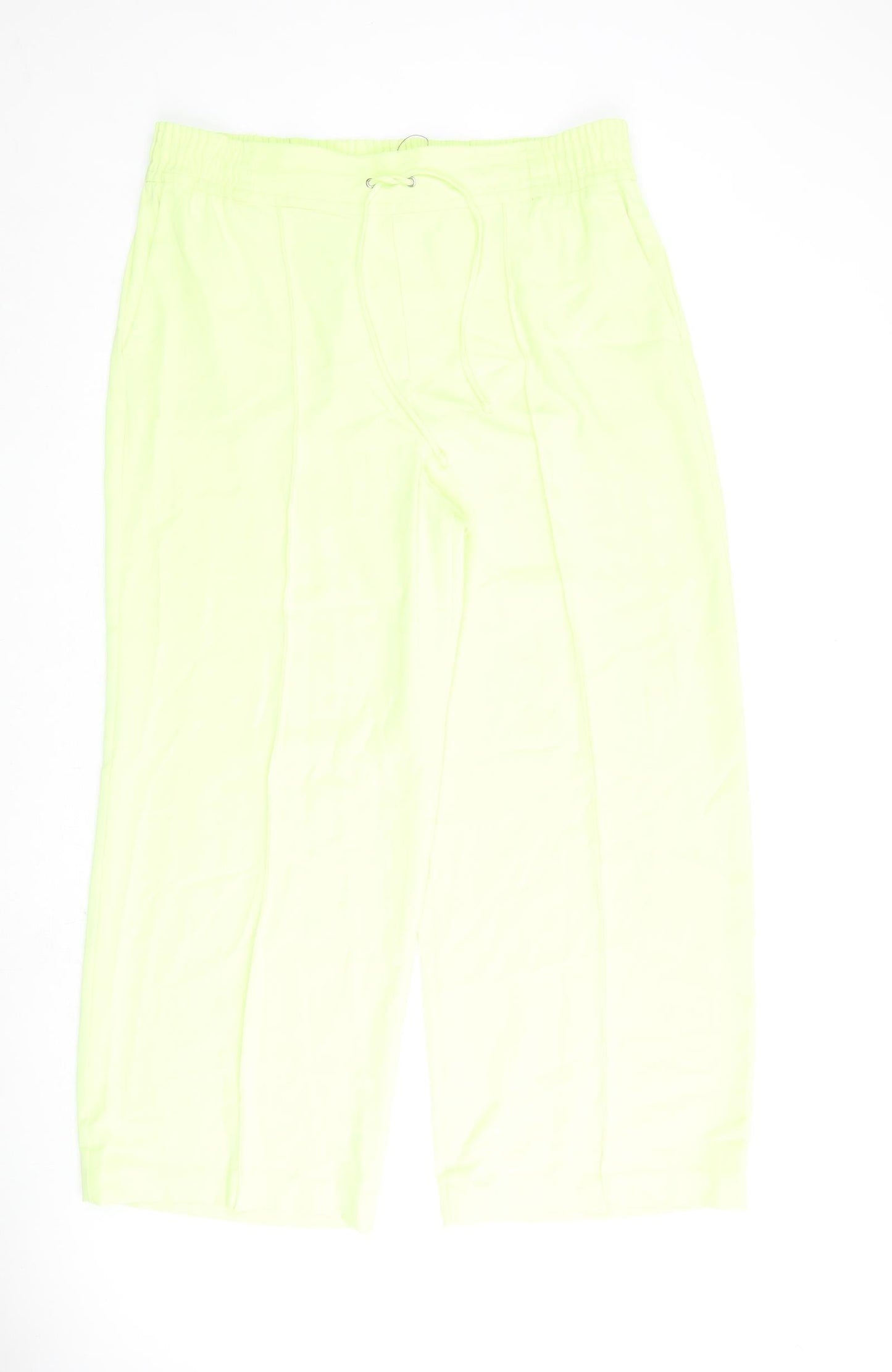 Womens UK Size 18 Marks and Spencer Regular Fit  Green Trousers