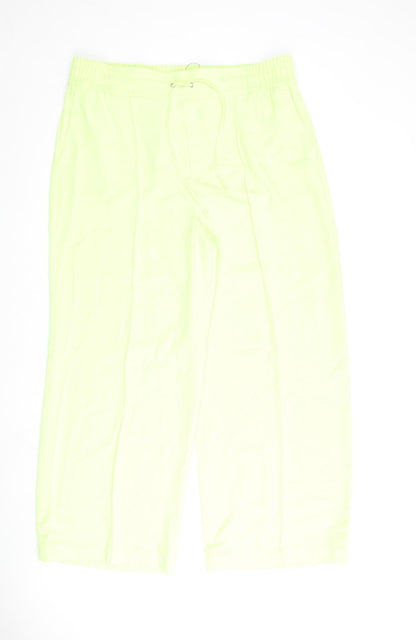 Womens UK Size 18 Marks and Spencer Regular Fit  Green Trousers
