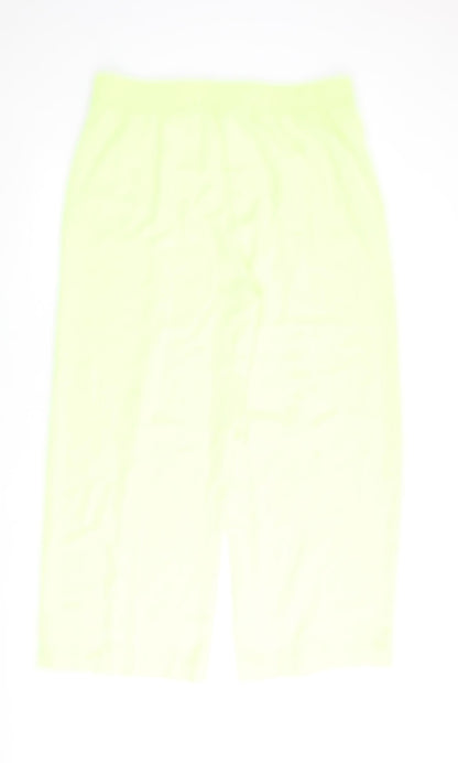 Womens UK Size 18 Marks and Spencer Regular Fit  Green Trousers