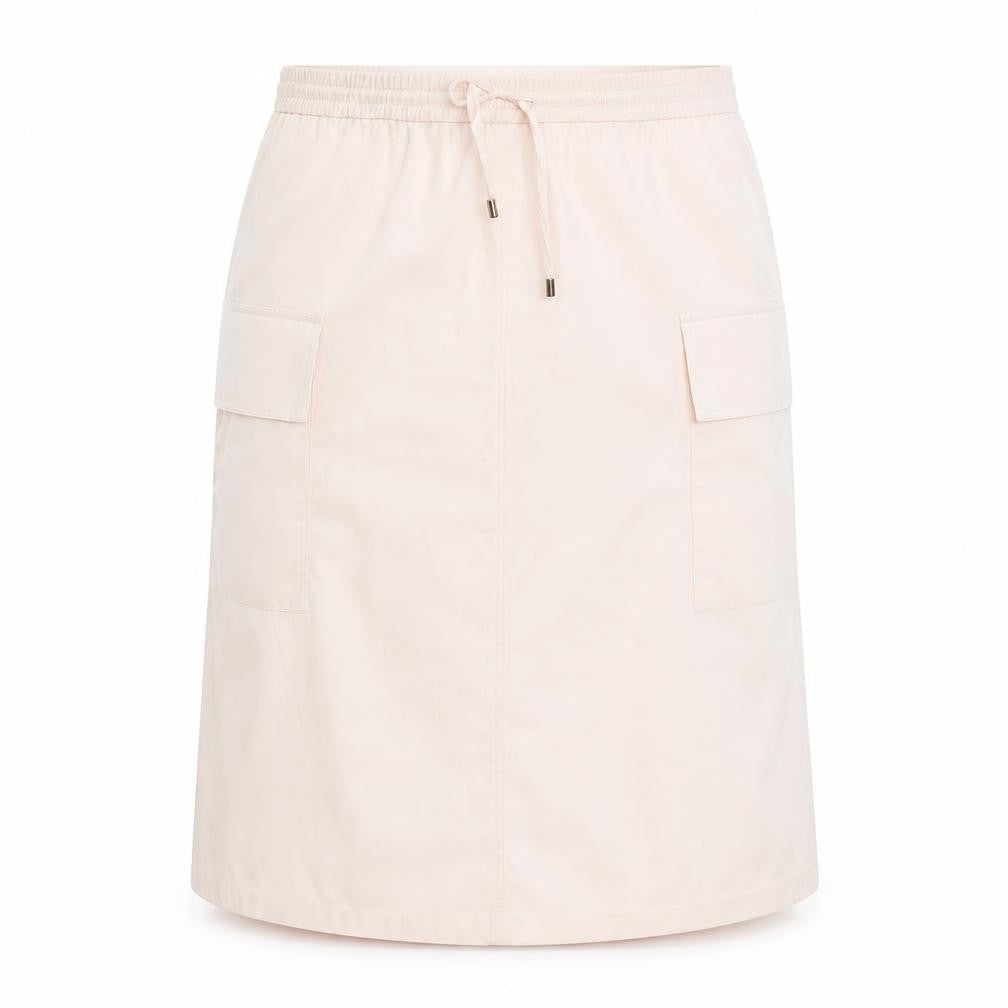 Marks and Spencer Womens Pink Polyester A-Line Skirt Size 16 Tie