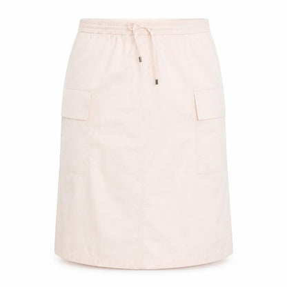 Marks and Spencer Womens Pink Polyester A-Line Skirt Size 16 Tie