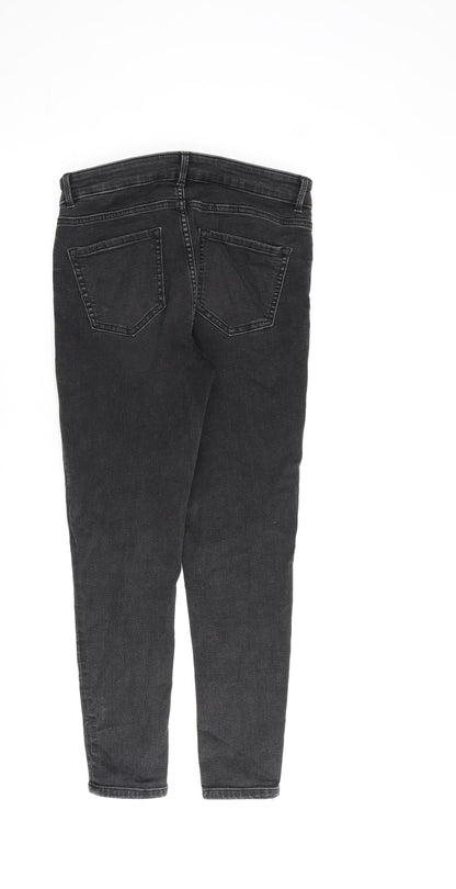 Womens UK Size 10 Marks and Spencer Regular Fit Skinny Grey Jeans