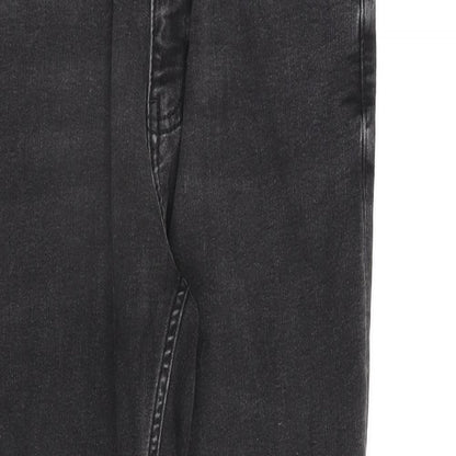 Womens UK Size 10 Marks and Spencer Regular Fit Skinny Grey Jeans