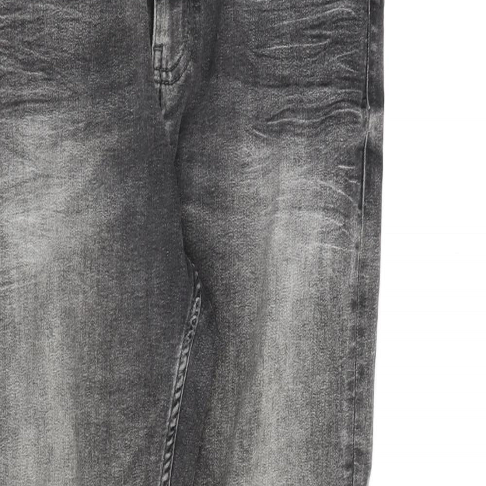 Womens UK Size 10 Marks and Spencer Regular Fit Skinny Grey Jeans