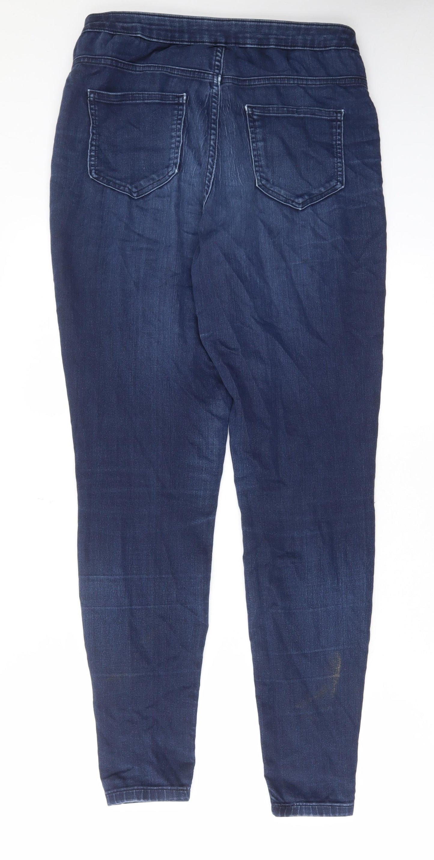 Womens UK Size 14 Marks and Spencer Regular Fit Skinny Blue Jeans