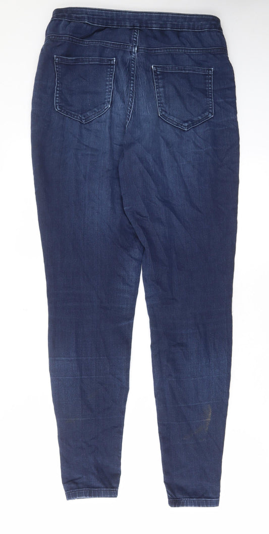 Womens UK Size 14 Marks and Spencer Regular Fit Skinny Blue Jeans