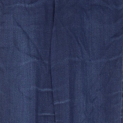 Womens UK Size 14 Marks and Spencer Regular Fit Skinny Blue Jeans
