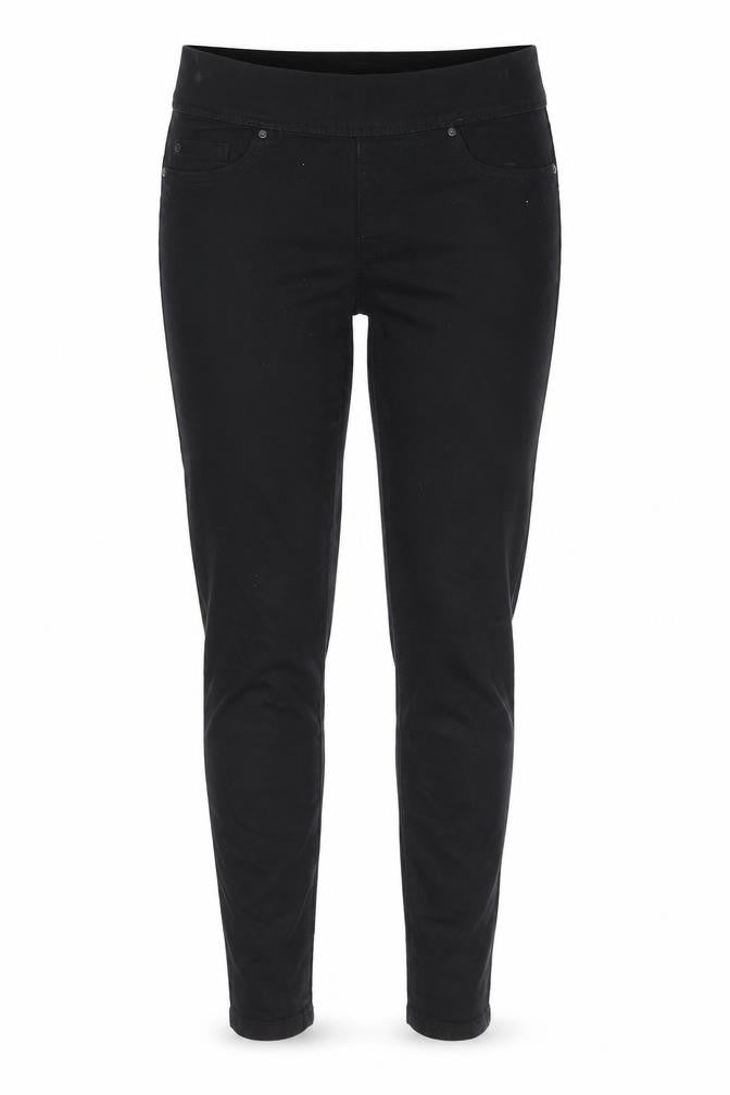 Womens UK Size 10 Denim & Co. Regular Fit Skinny Black Jeans