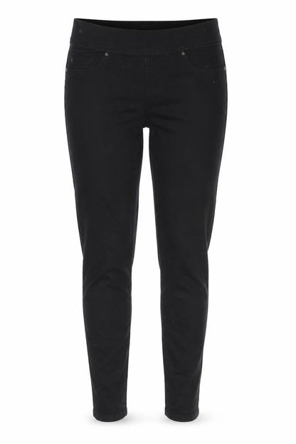 Womens UK Size 10 Denim & Co. Regular Fit Skinny Black Jeans