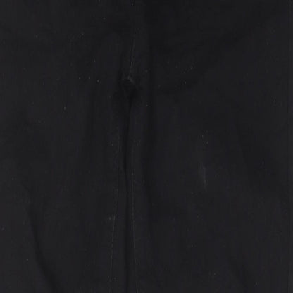 Denim & Co. Womens Black Cotton Skinny Jeans Size 10 L27 in Regular