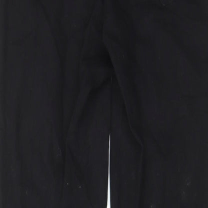 Denim & Co. Womens Black Cotton Skinny Jeans Size 10 L27 in Regular