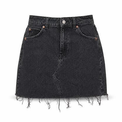 Womens UK Size 8 Topshop A-Line Denim Skirt