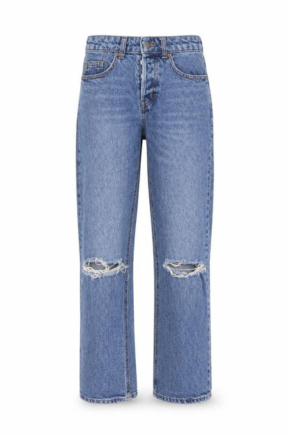 Womens UK Size 6 H&M Regular Fit Straight Blue Jeans