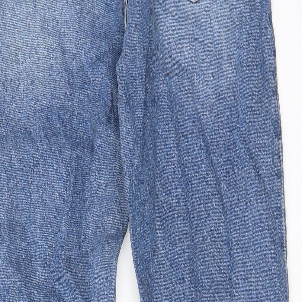 Womens UK Size 6 H&M Regular Fit Straight Blue Jeans