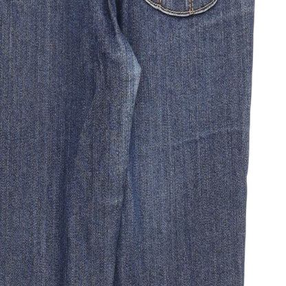 Et Vous Womens Blue Cotton Straight Jeans Size 10 L30 in Regular Zip