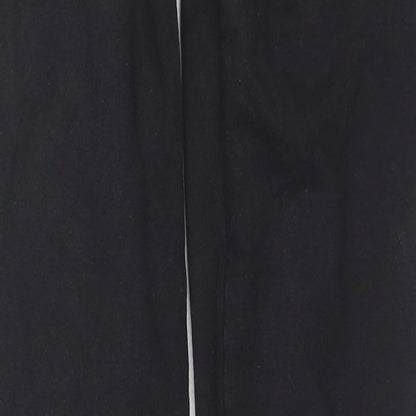 Beverly Jeans Womens Black Cotton Skinny Jeans Size L L31 in Regular Zip