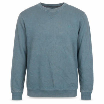 Crew Clothing Blue Cotton Pullover Sweatshirt Size S