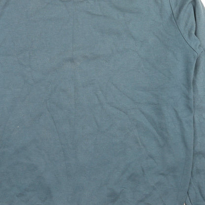 Mens UK Size S Crew Clothing Blue Pullover Sweatshirt