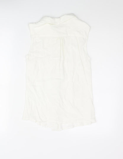 Womens UK Size 12 Nümph White Basic Blouse