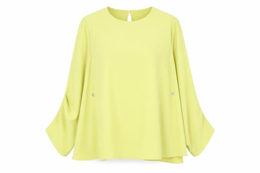 Womens UK Size 10 Autograph Green Basic Blouse